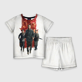 Детский костюм с шортами 3D с принтом Inglourious Basterds ,  |  | basterds | inglourious | quentin | tarantino | бесславные | брэд | питт