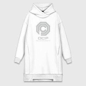 Платье-худи хлопок с принтом OCP ,  |  | omni consumer products | алекс мёрфи | робокоп. детройт