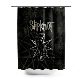 Штора 3D для ванной с принтом Slipknot , 100% полиэстер | плотность материала — 100 г/м2. Стандартный размер — 146 см х 180 см. По верхнему краю — пластиковые люверсы для креплений. В комплекте 10 пластиковых колец | slipknot | we are not your kind | альтернативный метал | грув метал | метал | музыка | ню метал | слипнот