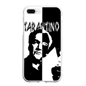 Чехол для iPhone 7Plus/8 Plus матовый с принтом Tarantino , Силикон | Область печати: задняя сторона чехла, без боковых панелей | quentin tarantino | квентин тарантино