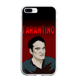 Чехол для iPhone 7Plus/8 Plus матовый с принтом Tarantino , Силикон | Область печати: задняя сторона чехла, без боковых панелей | quentin tarantino | квентин тарантино