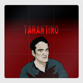 Магнитный плакат 3Х3 с принтом Tarantino , Полимерный материал с магнитным слоем | 9 деталей размером 9*9 см | Тематика изображения на принте: quentin tarantino | квентин тарантино
