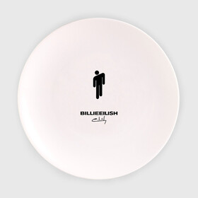 Тарелка с принтом BILLIE EILISH , фарфор | диаметр - 210 мм
диаметр для нанесения принта - 120 мм | be | billie | billie eilish | билли | билли айлиш