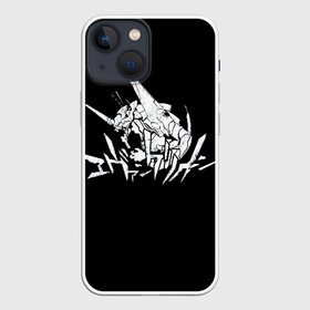 Чехол для iPhone 13 mini с принтом EVANGELION (LOGO) ,  |  | angel | eva | evangelion | neon genesis evangelion | nerv | аска лэнгли сорью | ева | евангелион | мисато кацураги | рей аянами | синдзи