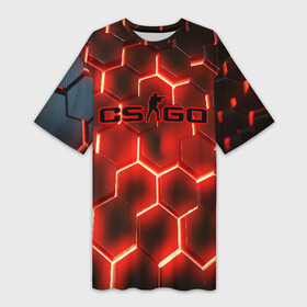 Платье-футболка 3D с принтом CS GO ,  |  | astralis | awp | counter strike | cs go | cs go global offensive | faze clan | hyper beast | team liquid | астралис | тим ликвид | фейз клан | хайпер бист