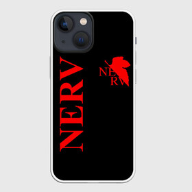 Чехол для iPhone 13 mini с принтом Nerv red ,  |  | angel | eva | evangelion | neon genesis evangelion | nerv | аска лэнгли сорью | ева | евангелион | мисато кацураги | рей аянами | синдзи