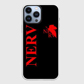 Чехол для iPhone 13 Pro Max с принтом Nerv red ,  |  | Тематика изображения на принте: angel | eva | evangelion | neon genesis evangelion | nerv | аска лэнгли сорью | ева | евангелион | мисато кацураги | рей аянами | синдзи