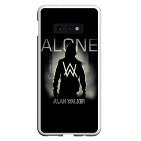 Чехол для Samsung S10E с принтом Alan Walker , Силикон | Область печати: задняя сторона чехла, без боковых панелей | alan | alone | darkside | different | dj | faded | house | k 391 | live | music | olav | remix | techno | walker | walkers | walkzz | world | алан | диджей | техно | уокер