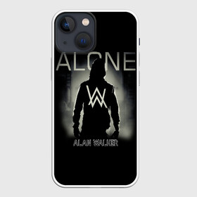 Чехол для iPhone 13 mini с принтом Alan Walker ,  |  | alan | alone | darkside | different | dj | faded | house | k 391 | live | music | olav | remix | techno | walker | walkers | walkzz | world | алан | диджей | техно | уокер