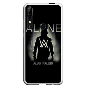 Чехол для Honor P Smart Z с принтом Alan Walker , Силикон | Область печати: задняя сторона чехла, без боковых панелей | Тематика изображения на принте: alan | alone | darkside | different | dj | faded | house | k 391 | live | music | olav | remix | techno | walker | walkers | walkzz | world | алан | диджей | техно | уокер