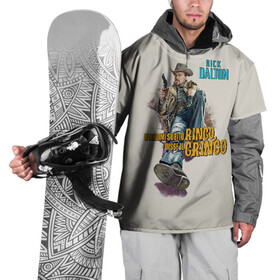 Накидка на куртку 3D с принтом Рик Далтон - Ринго , 100% полиэстер |  | dicaprio | movie | once upon a time in hollywood | tarantino | дикаприо | кино | однажды в голливуде | рик далтон | тарантино | фильмы