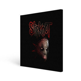 Холст квадратный с принтом Slipknot Jay , 100% ПВХ |  | band | creepy | drum | drummer | jay | mask | metal | rock | scary | slipknot | слипкнот