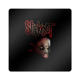 Магнит виниловый Квадрат с принтом Slipknot Jay , полимерный материал с магнитным слоем | размер 9*9 см, закругленные углы | band | creepy | drum | drummer | jay | mask | metal | rock | scary | slipknot | слипкнот