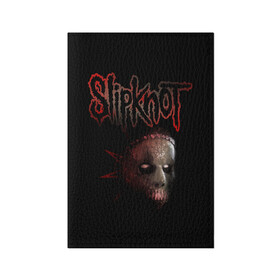 Обложка для паспорта матовая кожа с принтом Slipknot Jay , натуральная матовая кожа | размер 19,3 х 13,7 см; прозрачные пластиковые крепления | band | creepy | drum | drummer | jay | mask | metal | rock | scary | slipknot | слипкнот
