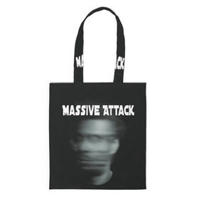 Сумка 3D повседневная с принтом Massive Attack , 100% полиэстер | Плотность: 200 г/м2; Размер: 34×35 см; Высота лямок: 30 см | грант маршалл | роберт дель ная | трип хоп