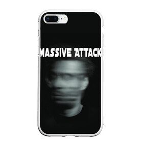 Чехол для iPhone 7Plus/8 Plus матовый с принтом Massive Attack , Силикон | Область печати: задняя сторона чехла, без боковых панелей | грант маршалл | роберт дель ная | трип хоп