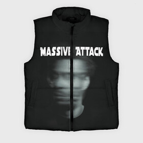 Мужской жилет утепленный 3D с принтом Massive Attack ,  |  | Тематика изображения на принте: грант маршалл | роберт дель ная | трип хоп