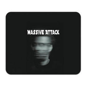 Коврик для мышки прямоугольный с принтом Massive Attack , натуральный каучук | размер 230 х 185 мм; запечатка лицевой стороны | грант маршалл | роберт дель ная | трип хоп