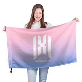 Флаг 3D с принтом Monsta X , 100% полиэстер | плотность ткани — 95 г/м2, размер — 67 х 109 см. Принт наносится с одной стороны | hyungwon | i.m | jooheon | k pop | kihyun | kpop | minhyuk | monbebe | monsta x | shownu | wonho | к поп | монста икс