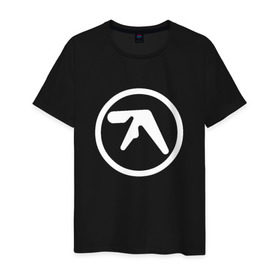 Мужская футболка хлопок с принтом Aphex Twin , 100% хлопок | прямой крой, круглый вырез горловины, длина до линии бедер, слегка спущенное плечо. | intelligent dance music | драм энд бэйс | ричард дэвид джеймс | техно | эйсид | эмбиент