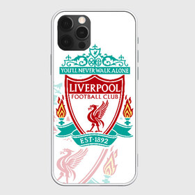 Чехол для iPhone 12 Pro Max с принтом Ливерпуль , Силикон |  | Тематика изображения на принте: liverpool | liverpool fc | ynwa | you never walk alone | ливерпуль | фан ливерпуля | фанатская | футбол | футболист | футбольный клуб | энфильд