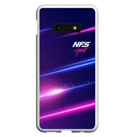 Чехол для Samsung S10E с принтом NFS Heat (NEON) , Силикон | Область печати: задняя сторона чехла, без боковых панелей | Тематика изображения на принте: 2019 | auto | for | game | games | heat | logo | need | neon | nfs | racing | speed | symbol | tuning | авто | гонки | жажда | жара | игра | игры | лого | логотип | неон | нфс | символ | скорости | тепло | тюнинг | хеат | хит | хот