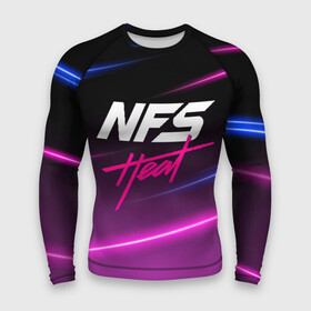 Мужской рашгард 3D с принтом NFS: Heat (NEON) ,  |  | 2019 | auto | for | game | games | heat | logo | need | neon | nfs | racing | speed | symbol | tuning | авто | гонки | жажда | жара | игра | игры | лого | логотип | неон | нфс | символ | скорости | тепло | тюнинг | хеат | хит | хот