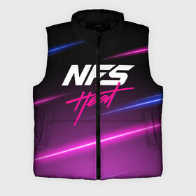 Мужской жилет утепленный 3D с принтом NFS: Heat (NEON) ,  |  | 2019 | auto | for | game | games | heat | logo | need | neon | nfs | racing | speed | symbol | tuning | авто | гонки | жажда | жара | игра | игры | лого | логотип | неон | нфс | символ | скорости | тепло | тюнинг | хеат | хит | хот