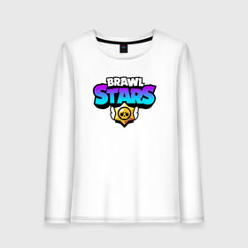 Женский лонгслив хлопок с принтом BRAWL STARS , 100% хлопок |  | brawl stars | bull | colt | games | leon | stars | берли | бо | брок | джесси | динамайк | дэррил | игры | кольт | леон | нита | пайпер | пенни | поко | пэм | рикошет | спайк | тара | фрэнк | шелли | эль примо