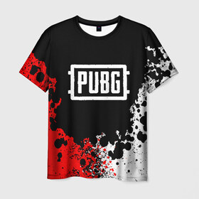 Мужская футболка 3D с принтом PUBG , 100% полиэфир | прямой крой, круглый вырез горловины, длина до линии бедер | battle royal | playerunknowns battlegrounds | pubg | пабг | пубг