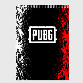 Скетчбук с принтом PUBG , 100% бумага
 | 48 листов, плотность листов — 100 г/м2, плотность картонной обложки — 250 г/м2. Листы скреплены сверху удобной пружинной спиралью | battle royal | playerunknowns battlegrounds | pubg | пабг | пубг