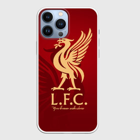 Чехол для iPhone 13 Pro Max с принтом Ливерпуль ,  |  | Тематика изображения на принте: liverpool | liverpool fc | ynwa | you never walk alone | ливерпуль | фан ливерпуля | фанатская | футбол | футболист | футбольный клуб | энфильд