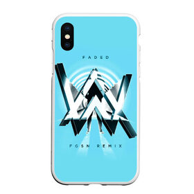 Чехол для iPhone XS Max матовый с принтом Alan Walker , Силикон | Область печати: задняя сторона чехла, без боковых панелей | alan | alone | darkside | different | dj | faded | house | k 391 | live | music | olav | remix | techno | walker | walkers | walkzz | world | алан | диджей | техно | уокер