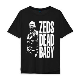 Мужская футболка хлопок Oversize с принтом zed is dead baby , 100% хлопок | свободный крой, круглый ворот, “спинка” длиннее передней части | baby | bruce | dead | fiction | pulp | quentin | tarantino | willis | zed | брюс | квентин | криминально | мотоцикл | ракета | тарантино | уиллис | чёпер | чтиво