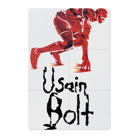 Магнитный плакат 2Х3 с принтом Usain Bolt , Полимерный материал с магнитным слоем | 6 деталей размером 9*9 см | athletics | jamaica | man | run | runner | sport | sportsman | usain bolt | легкая атлетика | мужчина | спорт | спортсмен | ямайка