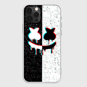 Чехол для iPhone 12 Pro Max с принтом MARSHMELLO GLITCH , Силикон |  | Тематика изображения на принте: america | dj | marshmello | usa | америка | маршмелло