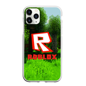 Чехол для iPhone 11 Pro матовый с принтом ROBLOX , Силикон |  | game | gamer | logo | minecraft | roblox | simulator | игра | конструктор | лого | симулятор | строительство | фигура