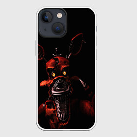 Чехол для iPhone 13 mini с принтом FIVE NIGHTS AT FREDDYS ,  |  | 5 ночей с фредди | animation | bonnie | chica | five nights at freddys | fnaf | foxy | freddy | funny | horror | scary | бонни | майк | пять | ужас | фнаф | фокси | фредди | чика | шмидт