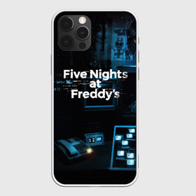 Чехол для iPhone 12 Pro Max с принтом FIVE NIGHTS AT FREDDYS , Силикон |  | 5 ночей с фредди | animation | bonnie | chica | five nights at freddys | fnaf | foxy | freddy | funny | horror | scary | бонни | майк | пять | ужас | фнаф | фокси | фредди | чика | шмидт