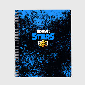 Тетрадь с принтом BRAWL STARS , 100% бумага | 48 листов, плотность листов — 60 г/м2, плотность картонной обложки — 250 г/м2. Листы скреплены сбоку удобной пружинной спиралью. Уголки страниц и обложки скругленные. Цвет линий — светло-серый
 | brawl stars | bull | colt | leon | stars | берли | бо | брок | ворон | джесси | динамайк | дэррил | кольт | леон | мортис | нита | пайпер | пенни | поко | пэм | рикошет | спайк | тара | фрэнк | шелли | эль примо