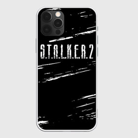 Чехол для iPhone 12 Pro Max с принтом S T A L K E R 2 , Силикон |  | chernobyl | game | games | gsc | logo | s.t.a.l.k.e.r. | stalker | stalker 2 | stalker2 | world | игра | игры | лого | противогаз | с.т.а.л.к.е.р. | символ | сталкер | сталкер 2 | сталкер2 | чернобыль
