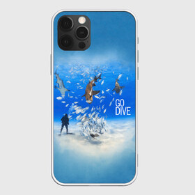 Чехол для iPhone 12 Pro Max с принтом Go Dive , Силикон |  | dive | diving | swim | swimming | synchronized swimming | водный спорт | дайвинг | плавание | пловец | синхронное плавание | спорт