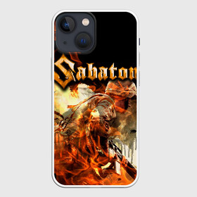 Чехол для iPhone 13 mini с принтом Sabaton ,  |  | heavy | metal | power | sabaton | метал | пауэр | сабатон | хэви