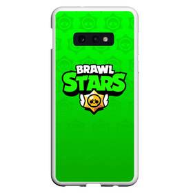 Чехол для Samsung S10E с принтом BRAWL STARS LEON (КАПЮШОН) , Силикон | Область печати: задняя сторона чехла, без боковых панелей | brawl stars | bull | colt | leon | stars | берли | бо | брок | ворон | джесси | динамайк | дэррил | кольт | леон | мортис | нита | пайпер | пенни | поко | пэм | рикошет | спайк | тара | фрэнк | шелли | эль примо