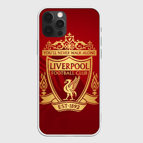 Чехол для iPhone 12 Pro Max с принтом Ливерпуль , Силикон |  | Тематика изображения на принте: liverpool | liverpool fc | ynwa | you never walk alone | ливерпуль | фан ливерпуля | фанатская | футбол | футболист | футбольный клуб | энфильд