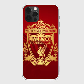 Чехол для iPhone 12 Pro Max с принтом Ливерпуль , Силикон |  | liverpool | liverpool fc | ynwa | you never walk alone | ливерпуль | фан ливерпуля | фанатская | футбол | футболист | футбольный клуб | энфильд