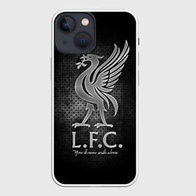 Чехол для iPhone 13 mini с принтом Ливерпуль ,  |  | liverpool | liverpool fc | ynwa | you never walk alone | ливерпуль | фан ливерпуля | фанатская | футбол | футболист | футбольный клуб | энфильд