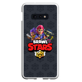 Чехол для Samsung S10E с принтом BRAWL STARS , Силикон | Область печати: задняя сторона чехла, без боковых панелей | brawl stars | bull | colt | leon | stars | берли | бо | брок | ворон | джесси | динамайк | дэррил | кольт | леон | мортис | нита | пайпер | пенни | поко | пэм | рикошет | спайк | тара | фрэнк | шелли | эль примо