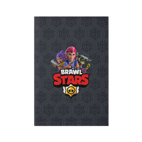 Обложка для паспорта матовая кожа с принтом BRAWL STARS , натуральная матовая кожа | размер 19,3 х 13,7 см; прозрачные пластиковые крепления | brawl stars | bull | colt | leon | stars | берли | бо | брок | ворон | джесси | динамайк | дэррил | кольт | леон | мортис | нита | пайпер | пенни | поко | пэм | рикошет | спайк | тара | фрэнк | шелли | эль примо