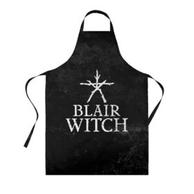 Фартук 3D с принтом BLAIR WITCH (Игра) , 100% полиэстер | общий размер — 65 х 85 см, ширина нагрудника — 26 см, горловина — 53 см, длина завязок — 54 см, общий обхват в поясе — 173 см. Принт на завязках и на горловине наносится с двух сторон, на основной части фартука — только с внешней стороны | blair | game | games | halloween | horror | logo | survival | symbol | witch | блер | блэйр | блэр | ведьма | ведьма из | витч | вич | выживание | игра | игры | лого | логотип | символ | ужасы | хоррор | хэллоуин